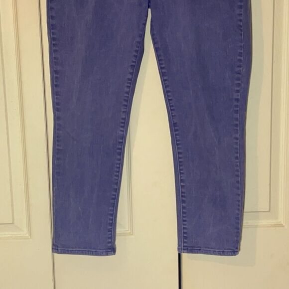 Levi's Demi Curve Silhouette Indigo Crop Jeans W30 - Picture 4 of 16